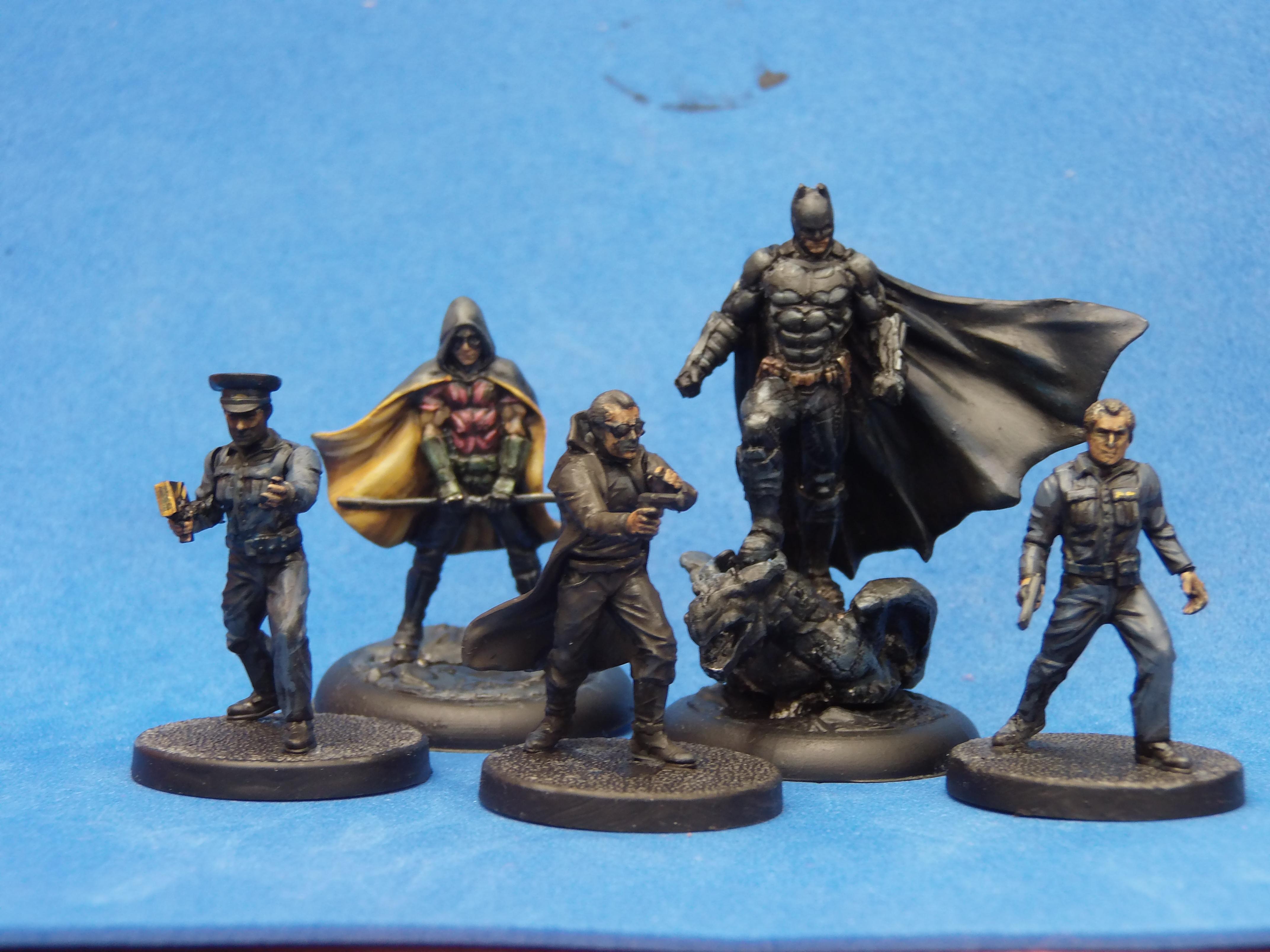 Figurines Batman miniature DC BMG Knight Models - Mr. Freeze Crew